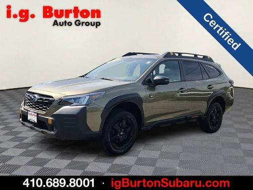 Autumn Green Metallic 2023 Subaru Outback Wilderness