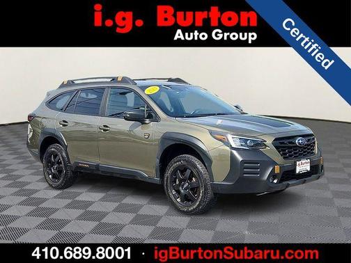 Autumn Green Metallic 2023 Subaru Outback Wilderness