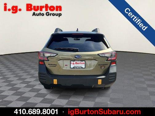 Autumn Green Metallic 2023 Subaru Outback Wilderness