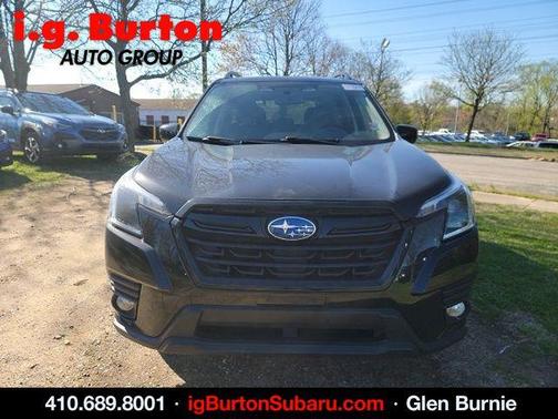 Crystal Black Silica 2022 Subaru Forester Premium