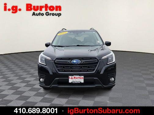 Crystal Black Silica 2022 Subaru Forester Premium
