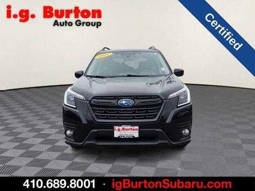 Crystal Black Silica 2022 Subaru Forester Premium