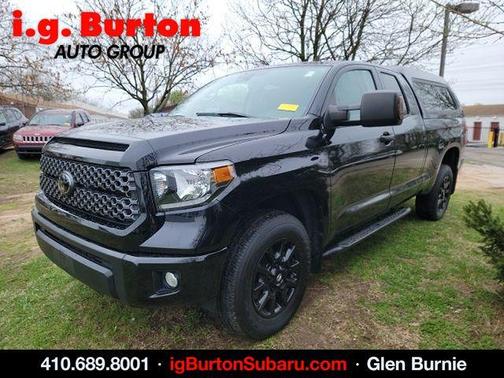 Midnight Black Metallic 2021 Toyota Tundra SR5