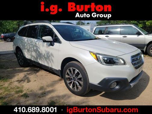 Crystal White Pearl 2017 Subaru Outback 2.5i Limited