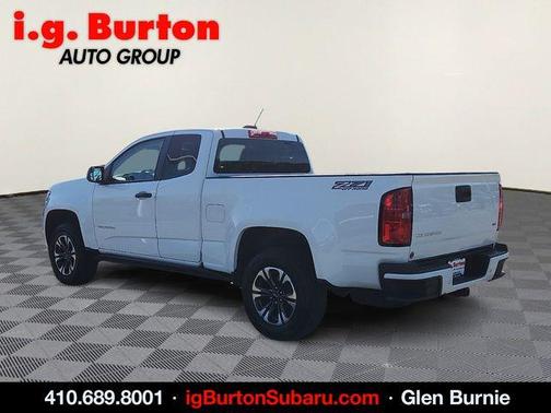 Summit White 2021 Chevrolet Colorado Z71