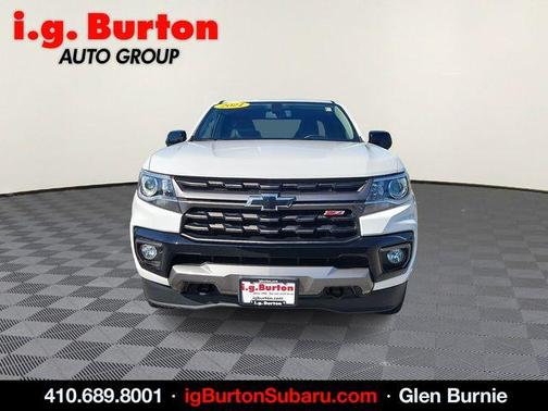 Summit White 2021 Chevrolet Colorado Z71