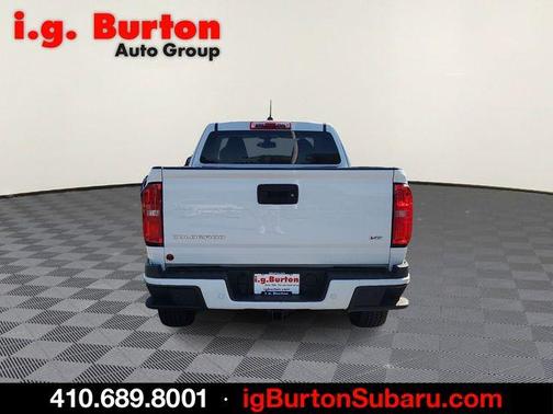Summit White 2021 Chevrolet Colorado Z71
