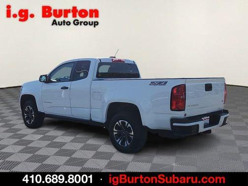 Summit White 2021 Chevrolet Colorado Z71