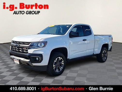 Summit White 2021 Chevrolet Colorado Z71