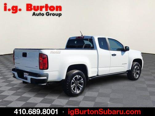 Summit White 2021 Chevrolet Colorado Z71