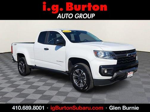Summit White 2021 Chevrolet Colorado Z71