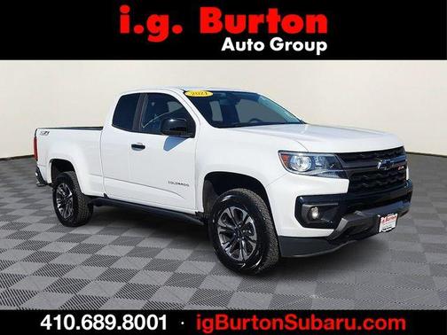 Summit White 2021 Chevrolet Colorado Z71