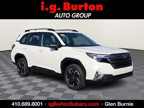 White Pearl 2026 Subaru Forester Limited