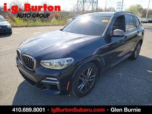 Carbon Black Metallic 2019 BMW X3 M40i