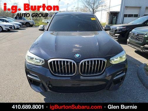Carbon Black Metallic 2019 BMW X3 M40i
