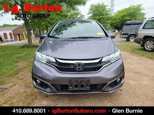 Modern Steel Metallic 2019 Honda Fit EX