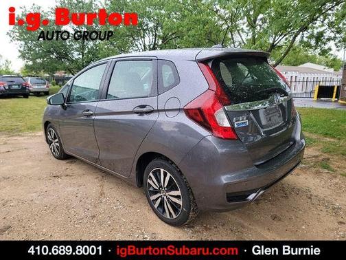Modern Steel Metallic 2019 Honda Fit EX