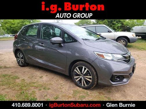 Modern Steel Metallic 2019 Honda Fit EX