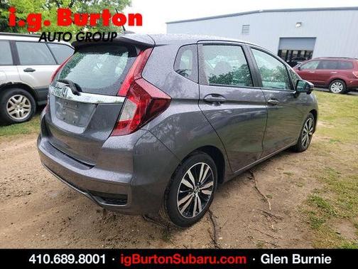 Modern Steel Metallic 2019 Honda Fit EX