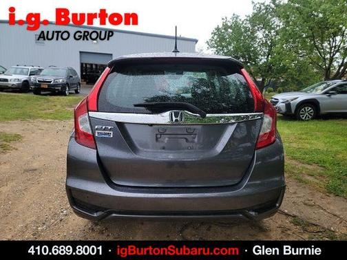 Modern Steel Metallic 2019 Honda Fit EX