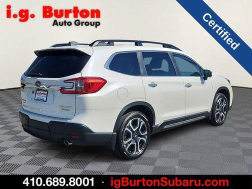 Crystal White 2023 Subaru Ascent Touring