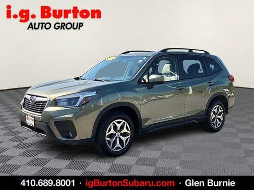 Jasper Green Metallic 2021 Subaru Forester Premium