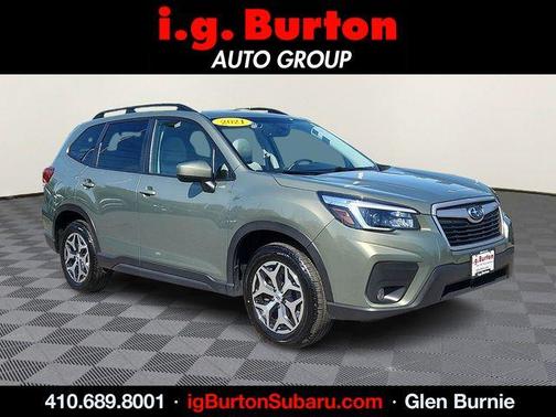 Jasper Green Metallic 2021 Subaru Forester Premium