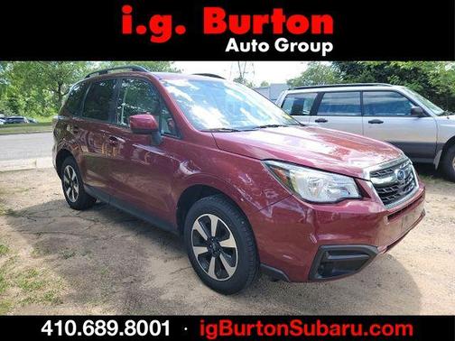 Venetian Red Pearl 2018 Subaru Forester 2.5i Premium