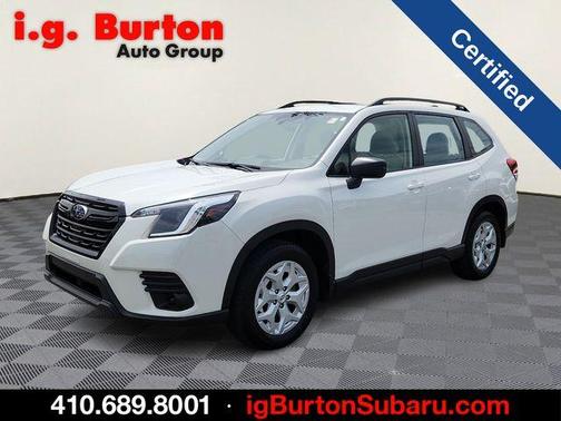 Crystal White Pearl 2023 Subaru Forester