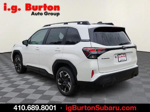 White Pearl 2026 Subaru Forester Limited