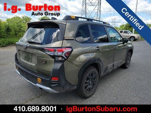 Green Metallic 2026 Subaru Forester Wilderness