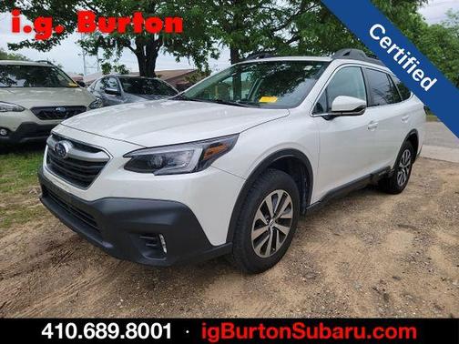 Crystal White Pearl 2022 Subaru Outback Premium