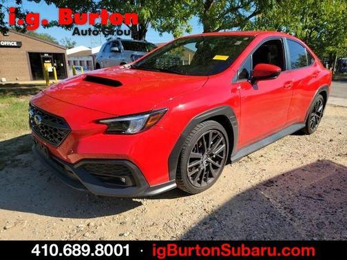 Ignition Red 2023 Subaru WRX Premium
