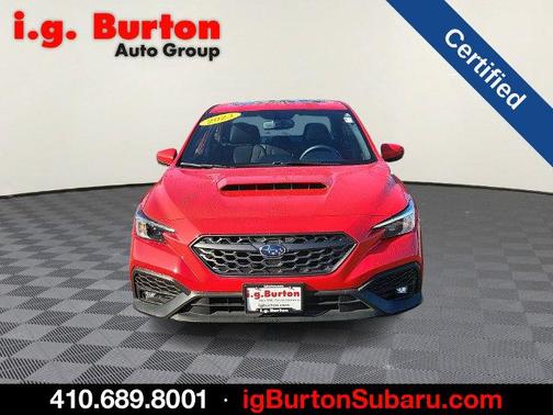 Ignition Red 2023 Subaru WRX Premium