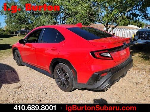 Ignition Red 2023 Subaru WRX Premium