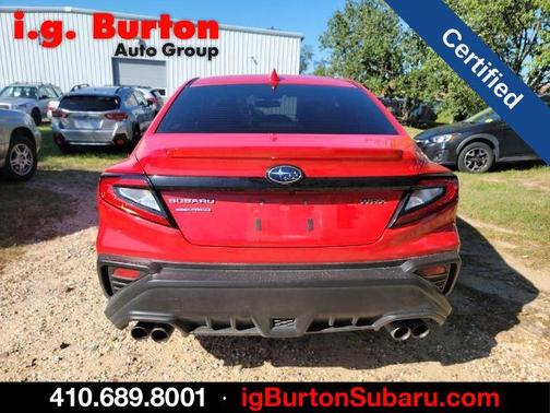Ignition Red 2023 Subaru WRX Premium
