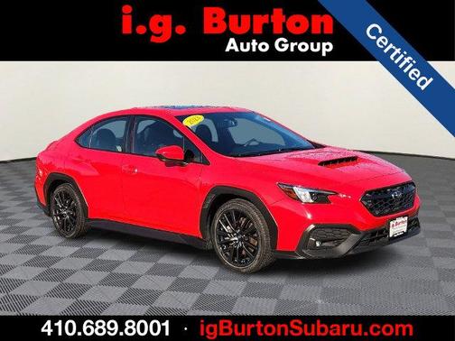 Ignition Red 2023 Subaru WRX Premium