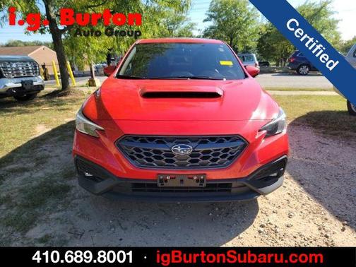 Ignition Red 2023 Subaru WRX Premium