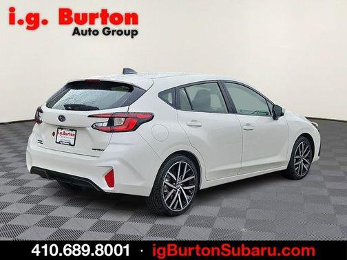 Crystal White Pearl 2026 Subaru Impreza Sport