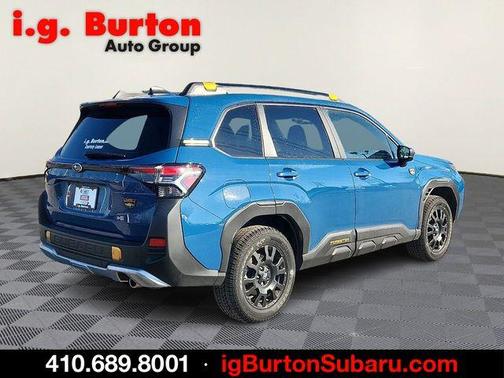 Blue 2026 Subaru Forester Wilderness