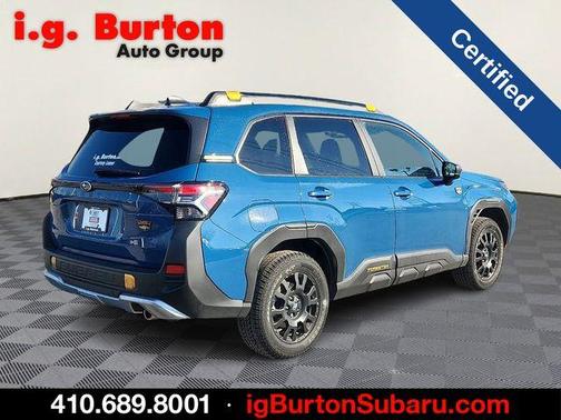 Blue 2026 Subaru Forester Wilderness