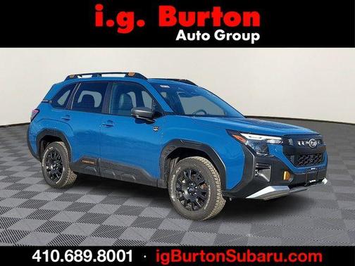 Blue 2026 Subaru Forester Wilderness