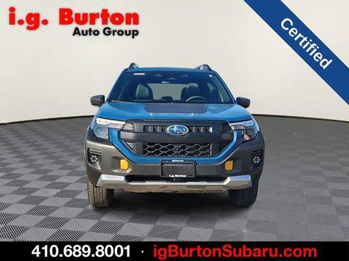 Blue 2026 Subaru Forester Wilderness