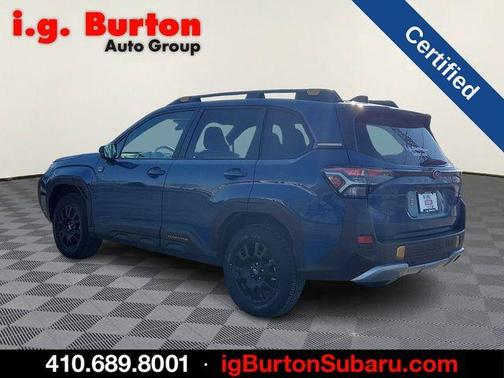 Blue 2026 Subaru Forester Wilderness