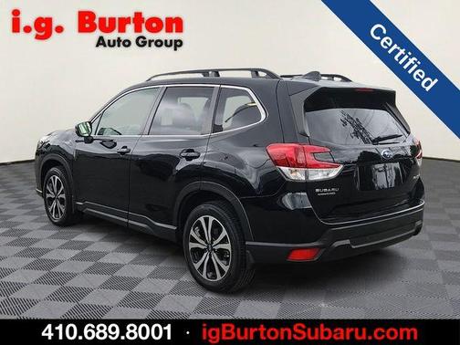 Crystal Black Silica 2022 Subaru Forester Limited