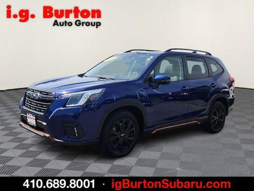 Sapphire Blue Pearl 2023 Subaru Forester Sport