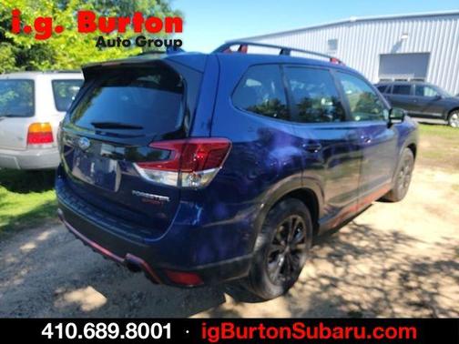 Sapphire Blue Pearl 2023 Subaru Forester Sport