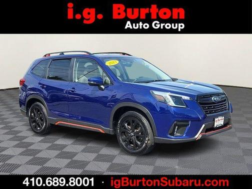 Sapphire Blue Pearl 2023 Subaru Forester Sport