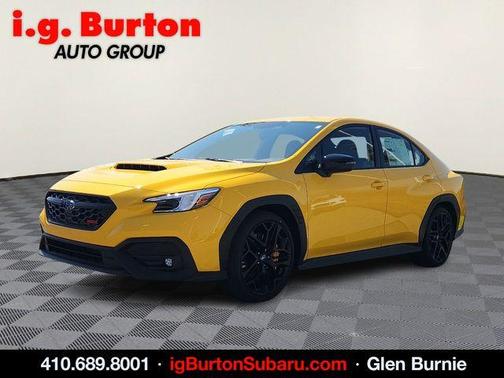 Yellow 2026 Subaru WRX tS
