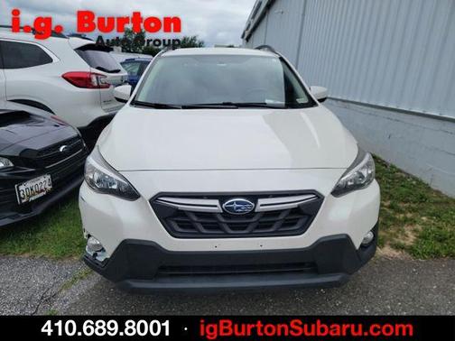 Crystal White Pearl 2021 Subaru Crosstrek Premium